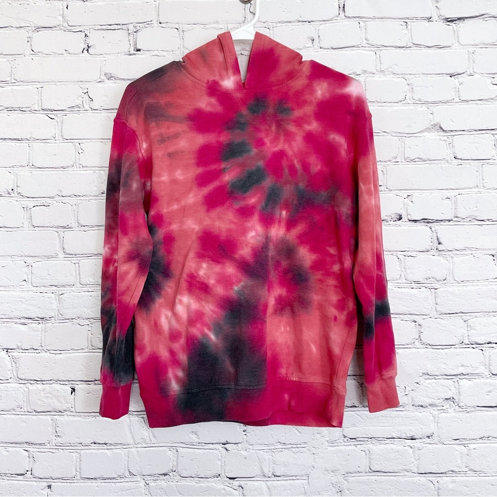 NWT 5th & Ryder Tie Dye Hoodie Pullover Sweatshirt Size Large